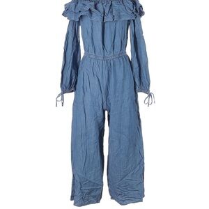 Michael Kors Indigo Denim Jumpsuit